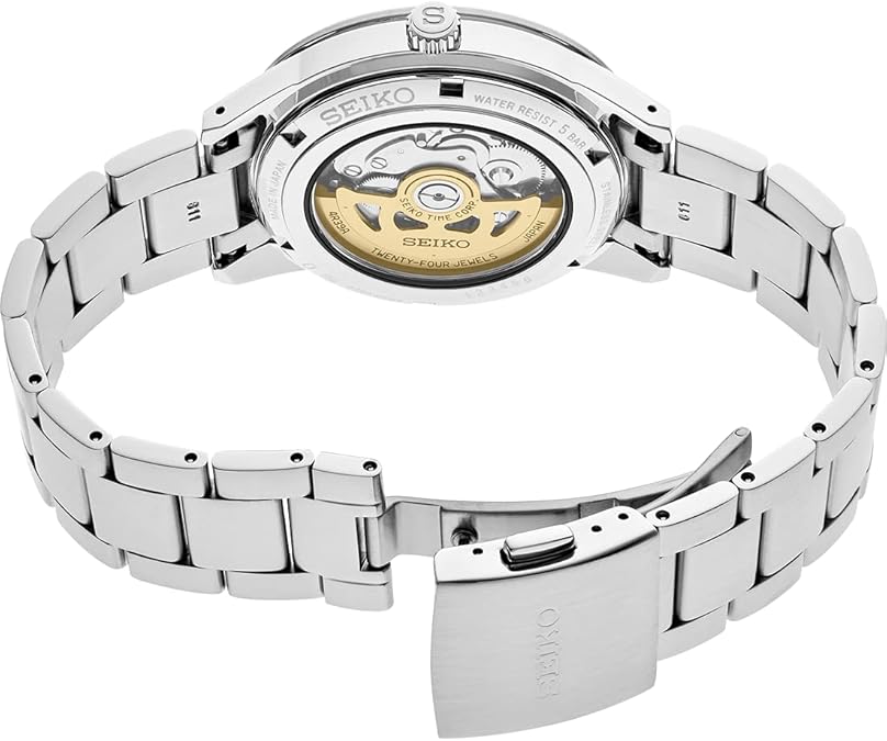 Seiko Presage Automatic Open-Heart Watch – Black Dial