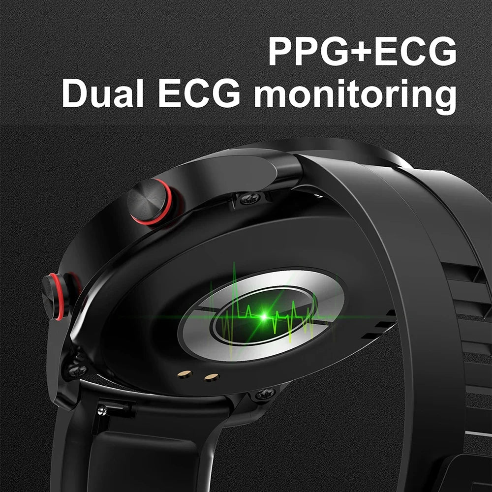 Relógio Inteligente HW20 com 2 Pulseiras – Aço Inoxidável e Silicone