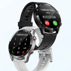 Relógio Inteligente HW20 com 2 Pulseiras – Aço Inoxidável e Silicone