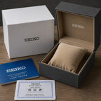 Relógio Seiko Presage Automático Open-Heart – Mostrador Preto